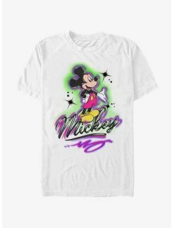 Coupon 💯 Disney Mickey Mouse Airbrush Mickey T-Shirt 🔔