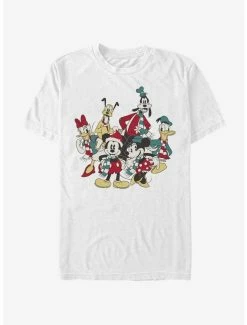 Top 10 π Disney Mickey Mouse Holiday Group T-Shirt π₯°