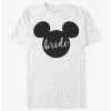 Outlet 🌟 Disney Mickey Mouse Bride Ears T-Shirt 🎉