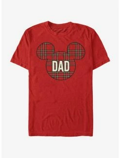 Top 10 🔥 Disney Mickey Mouse Dad Holiday Patch T-Shirt ⌛