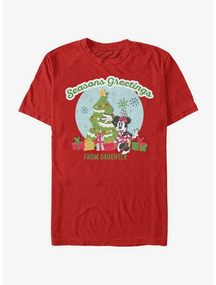 Hot Sale β¨ Disney Mickey Mouse Greetings From Daughter T-Shirt β