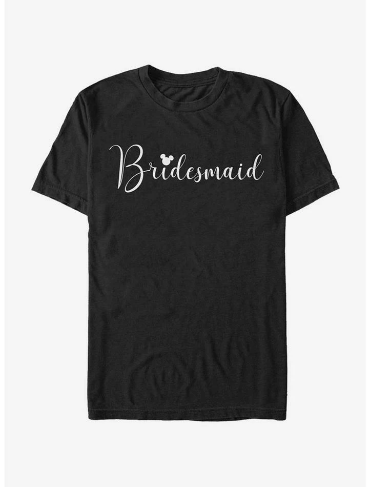 Cheapest 𧨠Disney Mickey Mouse Disney Bridesmaid T-Shirt π§¨