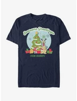 Best Pirce 🥰 Disney Mickey Mouse Greetings From Grandpa T-Shirt 🔔