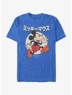 Budget 😀 Disney Mickey Mouse Kanji Comic T-Shirt 🎉