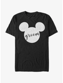 Cheap 🤩 Disney Mickey Mouse Groom Ears T-Shirt 🤩