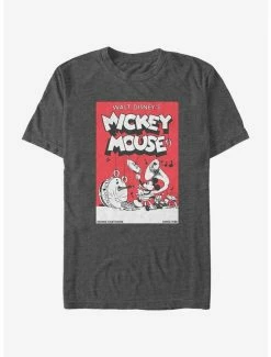 Brand new 🔔 Disney Mickey Mouse Mickey Band Comic T-Shirt 👍
