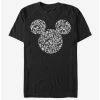 Discount 😀 Disney Mickey Mouse Mickey Icons Fill T-Shirt ✔️
