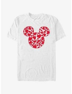 Brand new 🌟 Disney Mickey Mouse Mickey Hearts Fill T-Shirt 🔔