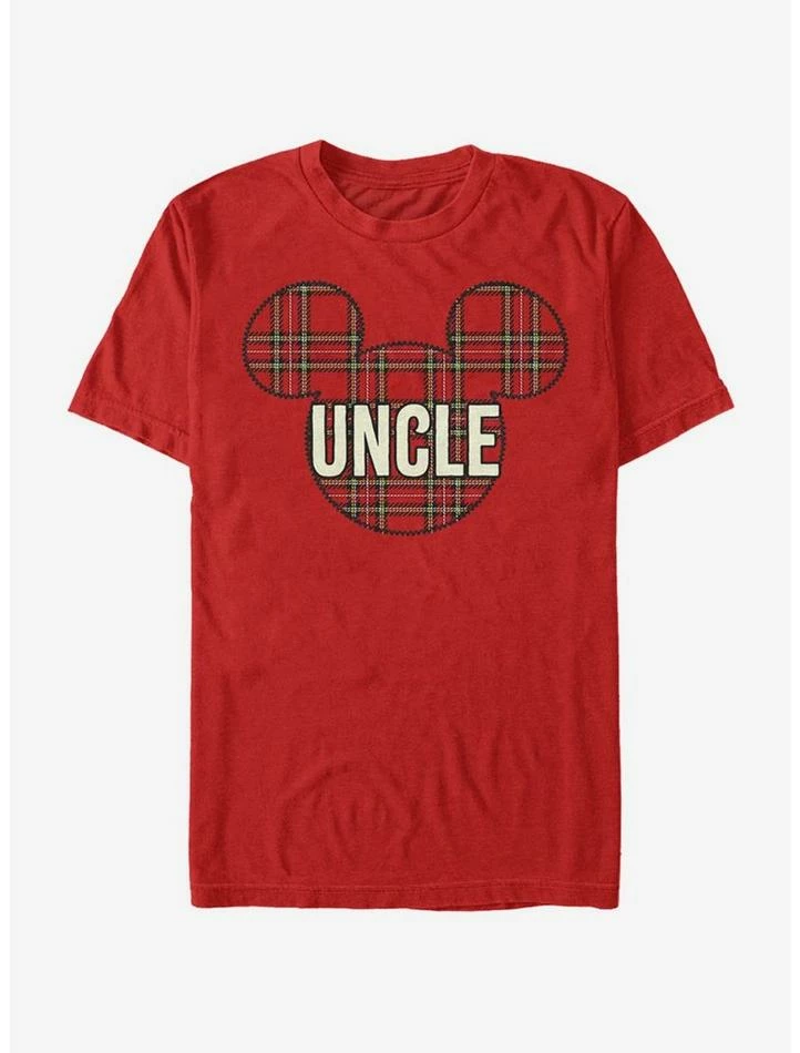 Outlet π Disney Mickey Mouse Uncle Holiday Patch T-Shirt π― - Image 3