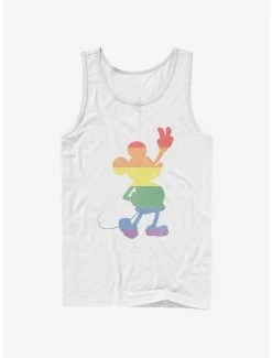 Best Sale 👍 Disney Mickey Mouse Love Is Love Pride Mickey Tank 🎁