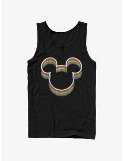 Hot Sale ⌛ Disney Mickey Mouse Rainbow Ears Tank 👍