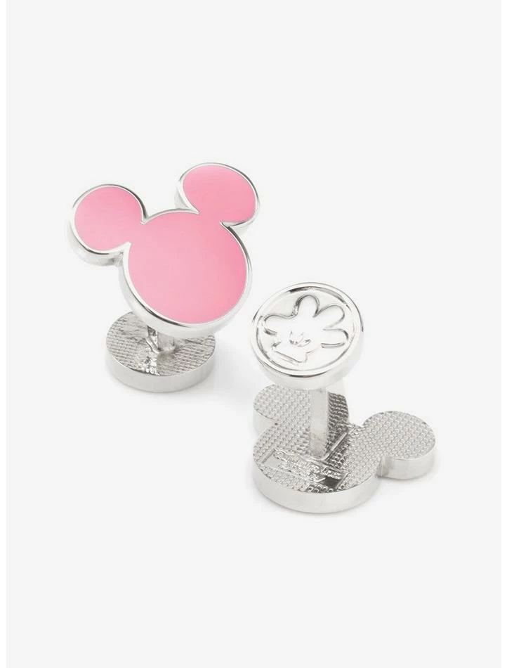 Coupon β Disney Mickey Mouse Silhouette Pink Cufflinks βοΈ
