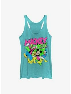 Deals 🥰 Disney Mickey Mouse Funky Bunch 👧 Girls Tank ✨