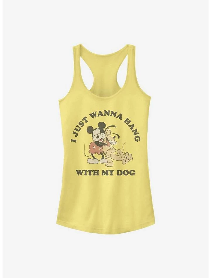 Hot Sale ๐ Disney Mickey Mouse Mickey ๐ฆฎ Dog Fill Lover ๐ง Girls Tank โ