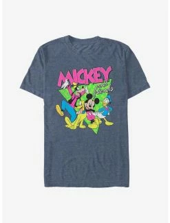Cheapest ❤️ Disney Mickey Mouse Funky Bunch T-Shirt 🔥