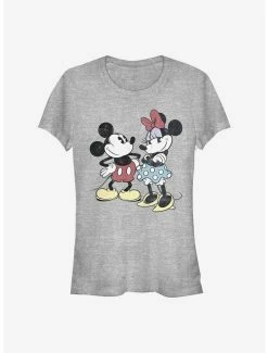 Best reviews of 🌟 Disney Mickey Mouse Mickey Minnie Retro 👧 Girls T-Shirt 🔥