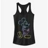 Top 10 🎁 Disney Mickey Mouse Neon Mickey 👧 Girls Tank 👏