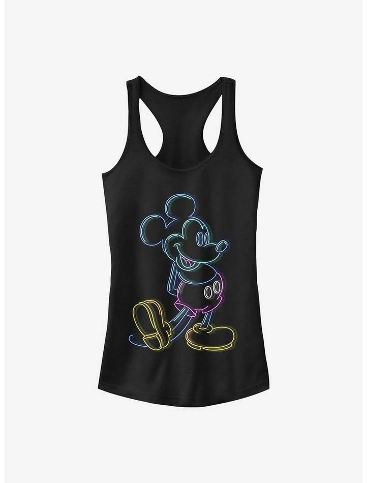 Top 10 π Disney Mickey Mouse Neon Mickey π§ Girls Tank π