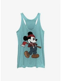 Buy ✨ Disney Mickey Mouse Lumberjack Mickey 👧 Girls Tank 🎉