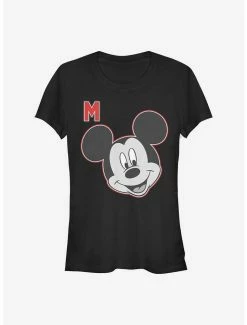 Coupon 🎁 Disney Mickey Mouse Letter Mickey 👧 Girls T-Shirt ✨