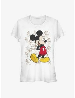 Budget 🔔 Disney Mickey Mouse Many Mickey's 👧 Girls T-Shirt 🥰