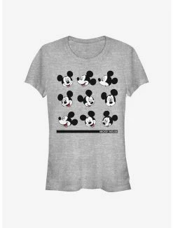 Best reviews of 😀 Disney Mickey Mouse Mickey Expressions 👧 Girls T-Shirt ✔️