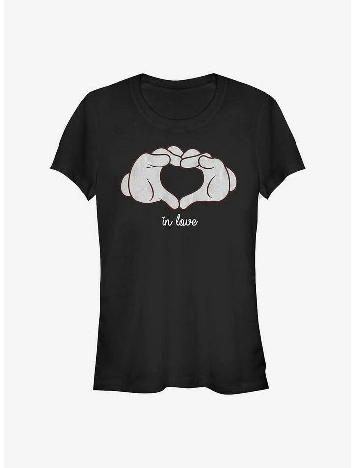 Outlet π₯ Disney Mickey Mouse Glove Heart π§ Girls T-Shirt π - Image 4