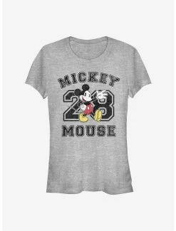 Cheap 🔔 Disney Mickey Mouse Mickey Mouse Collegiate 👧 Girls T-Shirt 🌟