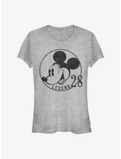 New 🥰 Disney Mickey Mouse 1928 Legend 👧 Girls T-Shirt 🎉