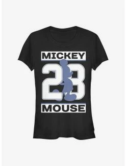 Best deal 😀 Disney Mickey Mouse Mickey Shadow Date 👧 Girls T-Shirt ⌛