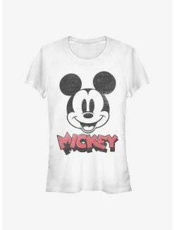 New 🥰 Disney Mickey Mouse Heads Up 👧 Girls T-Shirt ⭐