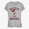 Brand new 🌟 Disney Mickey Mouse Mickey Goes To College 👧 Girls T-Shirt 🔥