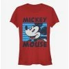 Cheap ✔️ Disney Mickey Mouse Mickey's Stripes 👧 Girls T-Shirt 🥰