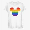 Promo 😀 Disney Mickey Mouse Rainbow Ears 👧 Girls T-Shirt 🥰