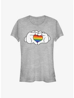 Top 10 🧨 Disney Mickey Mouse Rainbow Love 👧 Girls T-Shirt ✨