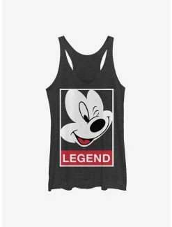 Budget 🛒 Disney Mickey Mouse Legend 👧 Girls Tank ⭐