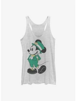 Best Sale 👏 Disney Mickey Mouse Leprechaun Mickey 👧 Girls Tank ✨