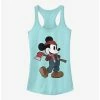 Cheap 😍 Disney Mickey Mouse Lumberjack Mickey 👧 Girls Tank 🎉