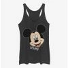 Promo 🤩 Disney Mickey Mouse Mickey Big Face 👧 Girls Tank 🎉