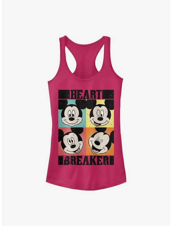 Best Sale 𧨠Disney Mickey Mouse Mickey Heart π§ Girls Tank π