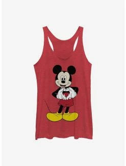 Discount ✨ Disney Mickey Mouse Mickey Love 👧 Girls Tank 😉