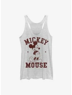 Cheapest 🔔 Disney Mickey Mouse Mickey Goes To College 👧 Girls Tank 🎁