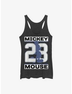 New 👏 Disney Mickey Mouse Mickey Shadow Date 👧 Girls Tank 💯