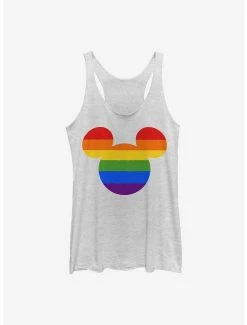 Deals 🤩 Disney Mickey Mouse Rainbow Ears 👧 Girls Tank ⌛