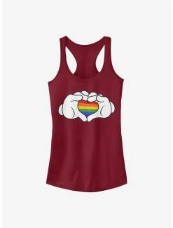 Top 10 ✔️ Disney Mickey Mouse Rainbow Love 👧 Girls Tank 🎉