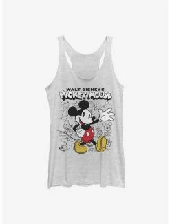 Best deal 🧨 Disney Mickey Mouse Sketchbook 👧 Girls Tank 🌟