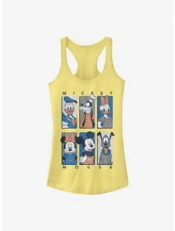 Deals 😀 Disney Mickey Mouse Six Up Muted 👧 Girls Tank 💯