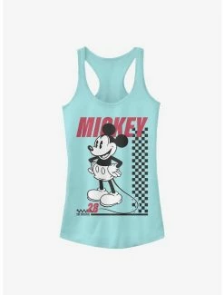 Discount 🤩 Disney Mickey Mouse Skate Twenty-Eight 👧 Girls Tank ❤️