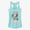 Budget 💯 Disney Mickey Mouse True Love Story 👧 Girls Tank 🌟