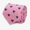 Promo 🥰 Disney Mickey Mouse Dot Pink Tie 🔔